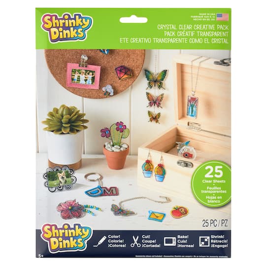 Michaels, Shrinky Dinks® Crystal Clear Creative Pack – Category: Art Kits